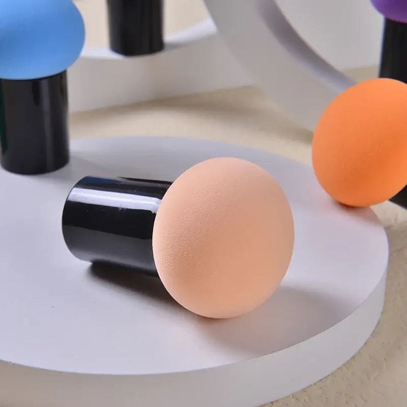 Mushroom Shape Makeup Blender, Cosmetic Foundation Puff, Makeup Powder Puff, Multifunction Dry & Wet Beauty Makeup Tool, Cosmetic Puff for Liquids Foundation, Facial Foundation Makeup Sponge Mushroom Shape Makeup Blender, Cosmetic Foundation Puff, Makeup Powder Puff, Multifunction Dry & Wet Beauty Makeup Tool, Cosmetic Puff for Liquids Foundation, Facial Foundation Makeup Sponge